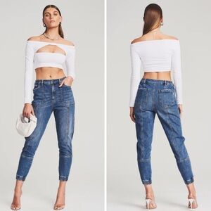 Retrofete Carter Jogger/Barrel Denim Jeans Size 31